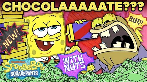 Why Chocolate With Nuts Is So Rich 🍫🤑 Spongebob Spongebob