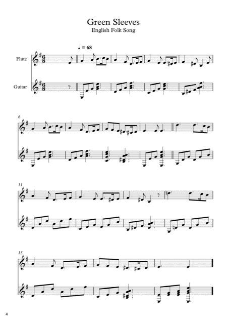 10 Easy Classical Pieces For Flute Guitar Free Music Sheet