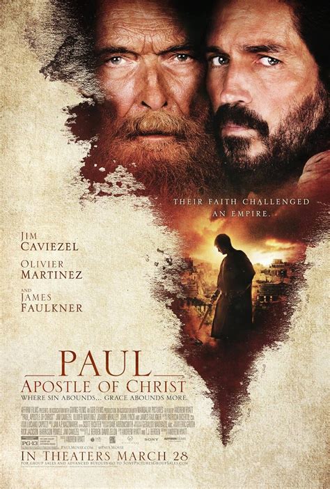 paul apostle of christ 2018 plot imdb