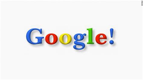 For a closer look at how google has tweaked its logo throughout the company's 17 years, check out the video above. 1998-1999 - Google logos through the years - CNNMoney