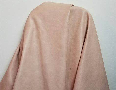 Nude Lt Pink Naked Cow Hide Sq Ft Natural Italian Prima About