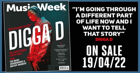Digga D Covers The New Issue Of Music Week Media Music Week