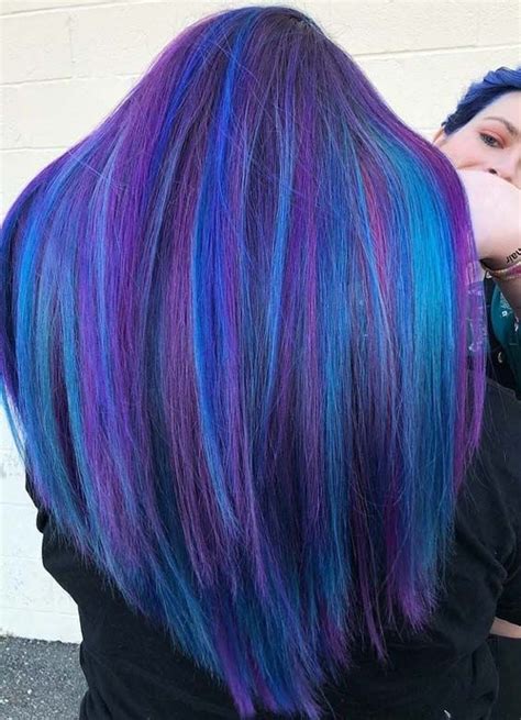 Visit Here The Most Beautiful Trends Of Blue Hair Colors For Long Hair