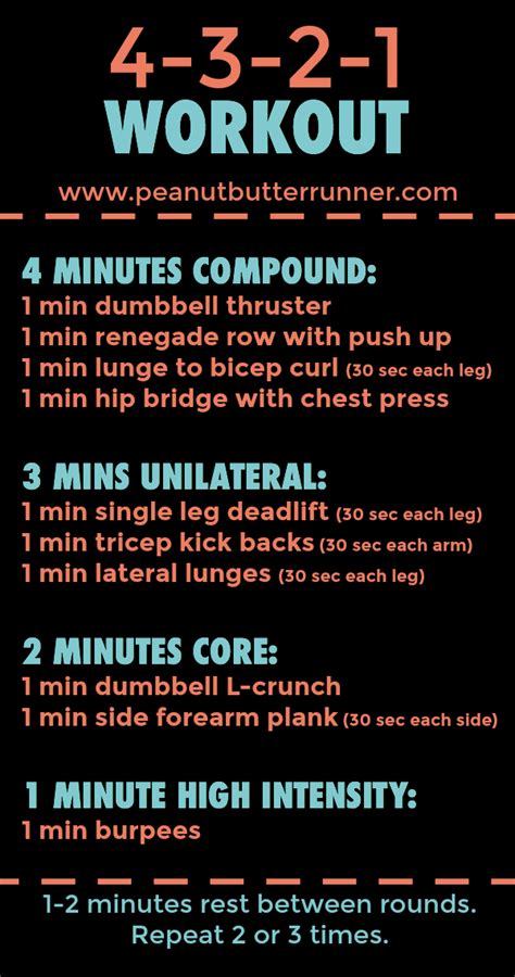 Or Minute Total Body Dumbbell Strength Workout