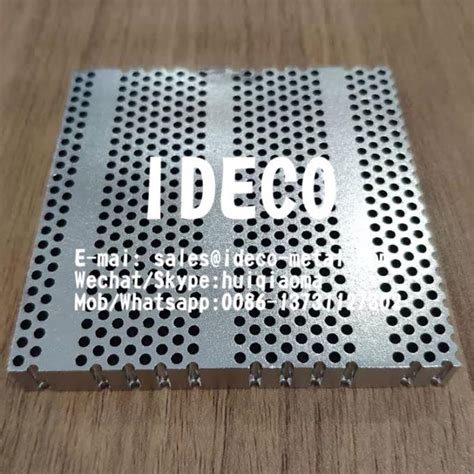 Drilled Plates Drilling Perforated Metal Superperf Drilled