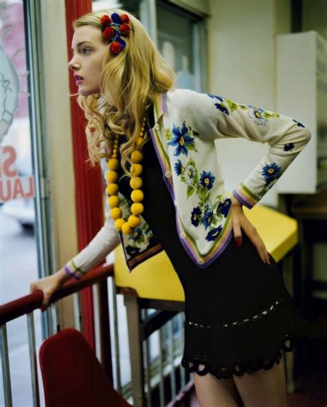 Beautiful Lily Donaldson For Vogue Uk ~ Celebuzz Photo Gallery
