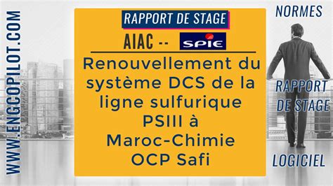 Rapport De Stage Ocp Safi Service Electrique