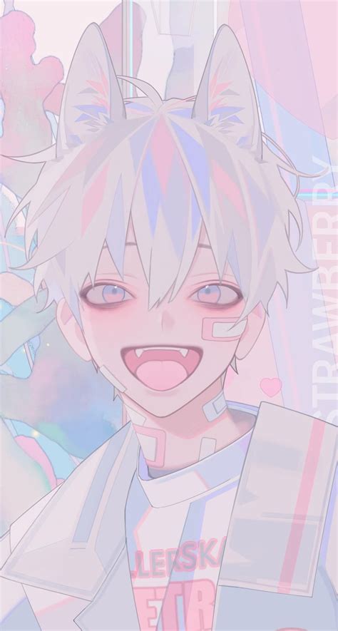 Download Art Pastel Aesthetic Anime Boy Background An