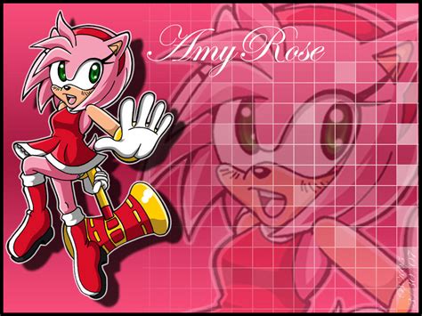 amy rose wallpaper by bk05 on deviantart