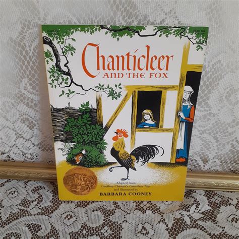 Chanticleer And The Fox Adapted From The Canterbury Tales And Etsy