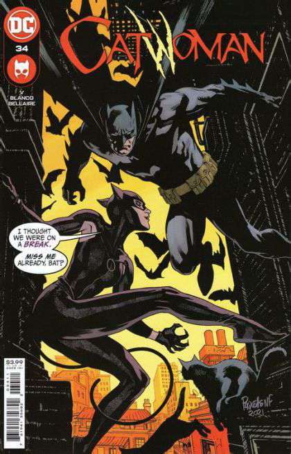 Dc Comics Catwoman Vol 5 34 2021 Yanick Paquette Cover A
