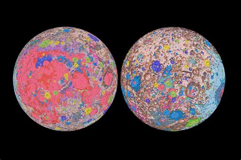 This Stunning New Map Of The Moon Is The Most Detailed One Yet Moon Map Geology Detailed Map