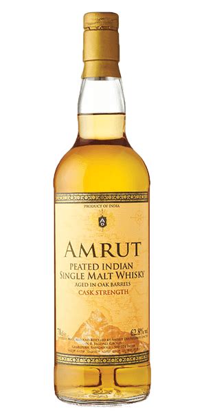 Amrut Peated Single Malt Whisky | Malt whisky, Single malt whisky, Single malt