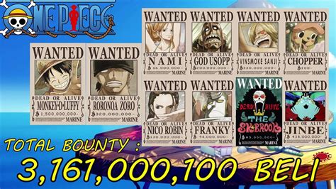 Current Luffy Bounty Poster Decorate Your Room Like A True Pirate With