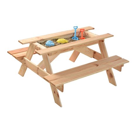 Buy Idooka Childrens Picnic Bench Small Wooden Garden Furniture Table