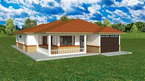 Cuenta con las siguientes comodidades: Planos Diseños Casas Un Piso, proyecto CS1P_K15, casa con ...