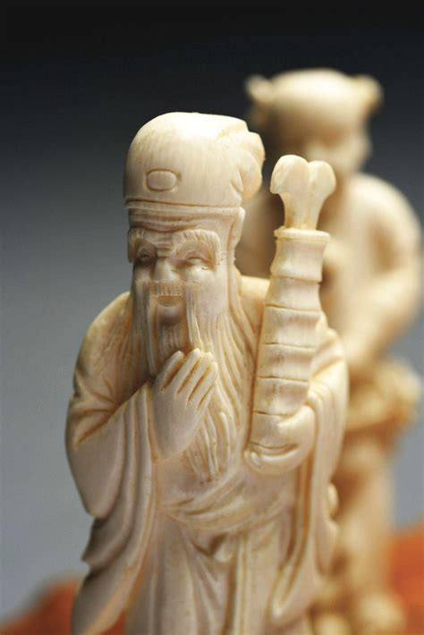 Sold Price Lot Of 8 Carved Ivory Figurines July 2 0120 1000 Am Edt