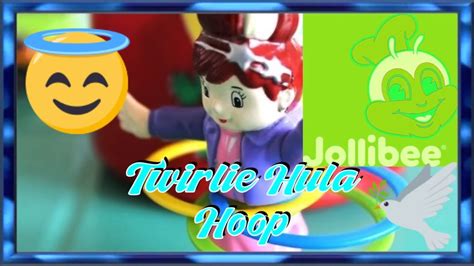 Jollibee Toy Twirlie Hula Hoop With Jigsaw Picture Puzzle Grown Ups