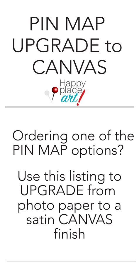 Prints Canvas Pin Map Upgrade Art And Collectibles Pe