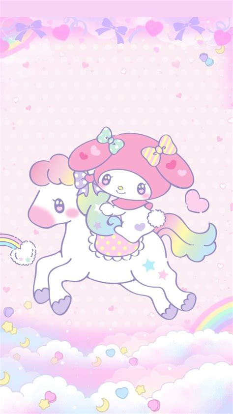 𝙹𝚎𝚗𝚗𝚕𝚘𝚟𝚎♡ — Heymi243 My Melody Unicorn Wallpaper By Me