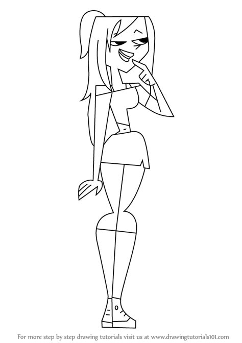 Learn How To Draw Destiny From Total Drama Island Total