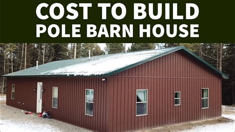 Cost To Build A Pole Barn House Kobo Building