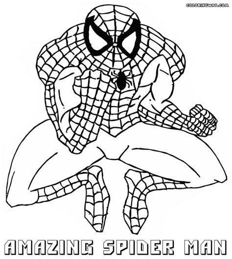 Spider man is one of the super heroes of marvel studios. Amazing Spider Man coloring pages | Coloring pages to ...