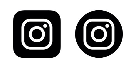 White Instagram Icon Transparent Background