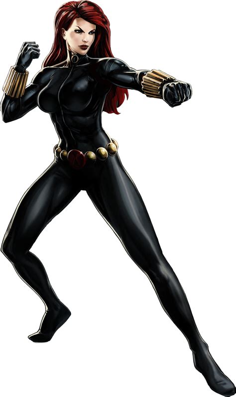 Изображение Black Widow Portrait Artpng Marvel Avengers Alliance