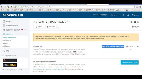 How to set up an electrum bitcoin wallet. 2. Blockchain.info Wallet ID & Wallet Address Set Up - YouTube