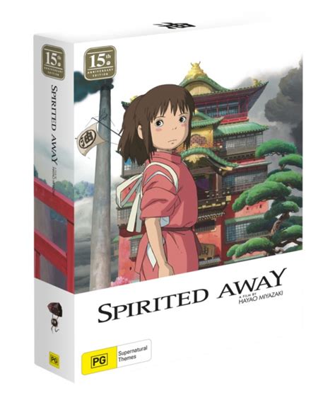 Spirited Away 15th Anniversary Dvd Blu Ray Buy Now At Mighty Ape Australia