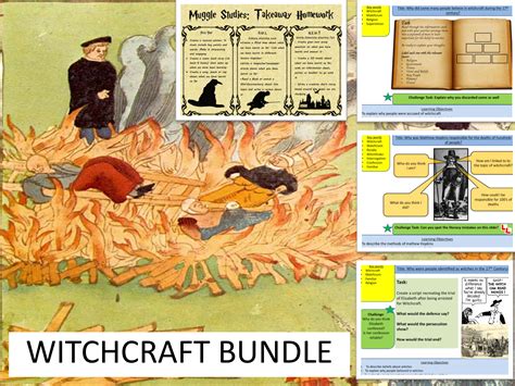 Witches 3 Lesson Witches Bundle Teaching Resources