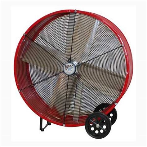 High volume low speed (hvls) fans are configured as large diameter paddle fans with 10 foils (blades). MaxxAir 36" Direct Drive Barn Fan