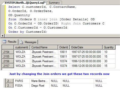 Let's look at a selection from the orders the relationship between the two tables above is the customerid column. Sql Query To Join 3 Tables Inner Join