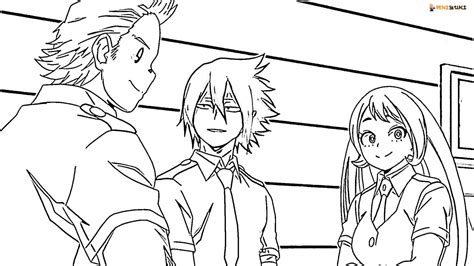 Tamaki Amajiki Coloring Pages Free Coloring Pages