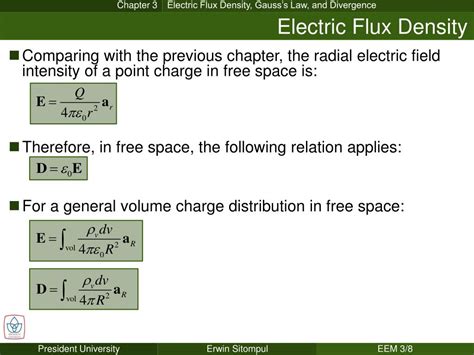 Ppt Chapter 3 Electric Flux Density Gausss Law And Divergence