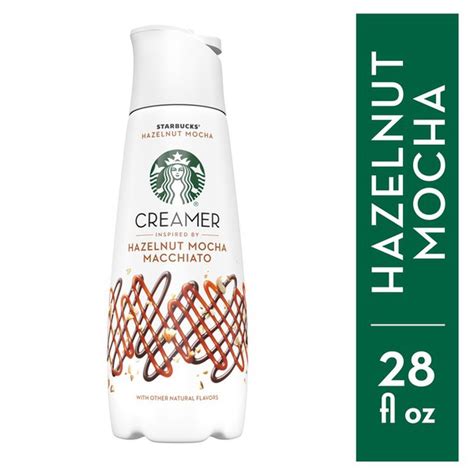 Starbucks Hazelnut Mocha Flavored Liquid Coffee Creamer 28 Oz Instacart