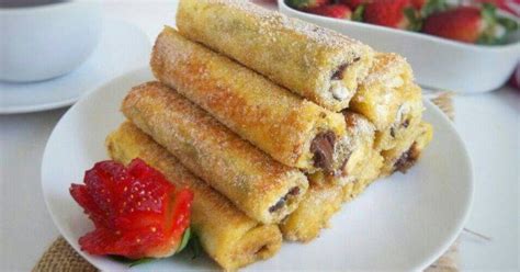 Rasa roti yang tawar akan. Roti Tawar Goreng Pisang Nutella | Resep | Resep, Makanan ...