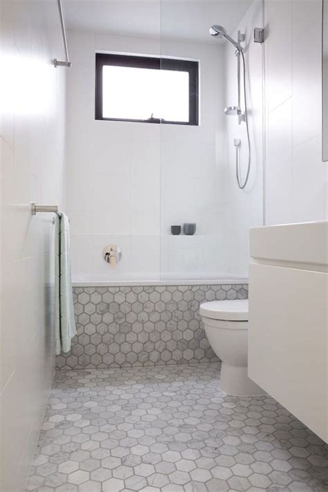 20 Tile Floors For Small Bathrooms