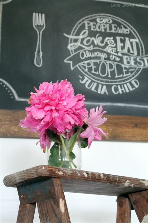 Diy Rustic Industrial Chalkboard Love Grows Wild