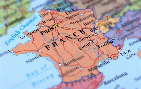 In france, 9 regions and 31 departments will be visited. Lyon France Map tourist | secretmuseum