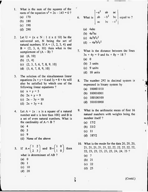 Practice in advance of similar questions on discrete mathematics may improve your performance in the real exams and. Questions and answer key of NDA NA 2012 April mathematics exam