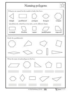 12 Best Images of Names Of Shapes Worksheet With Sides ...