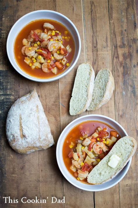 When it comes to making a homemade top 20 make ahead shrimp appetizers, this recipes is always a favorite Manhattan Shrimp Chowder | Recipe | Weeknight dinner ...