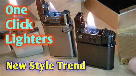 One Click Action Lighters Unboxing Chief Trench Inspired Metal