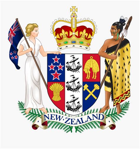 National Emblem Of New Zealand Free Transparent Clipart Clipartkey