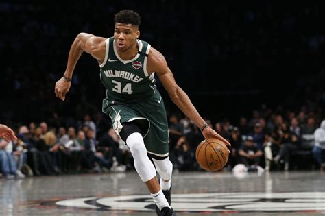 Giannis Antetokounmpo Stats Bucks Mvp Puts Up First Triple Double Of