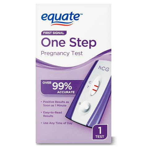 Buy Equate First Signal One Step Pregnancy Test Online At Lowest Price