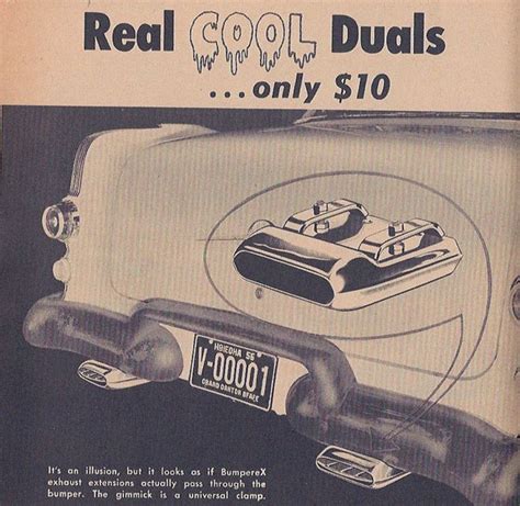 Real Cool Duals The Bumperex The Jalopy Journal The Jalopy Journal