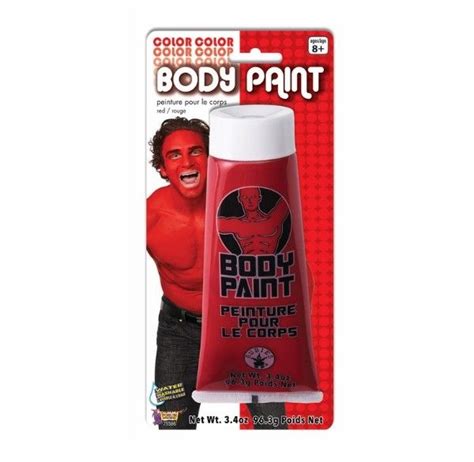Halloween Red Body Paint Red Devil Body Paint